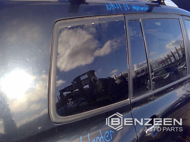 2008 Toyota Highlander Hybrid Quarter Glass (Right)
