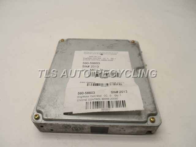 2000 Toyota Celica Engine Control Module