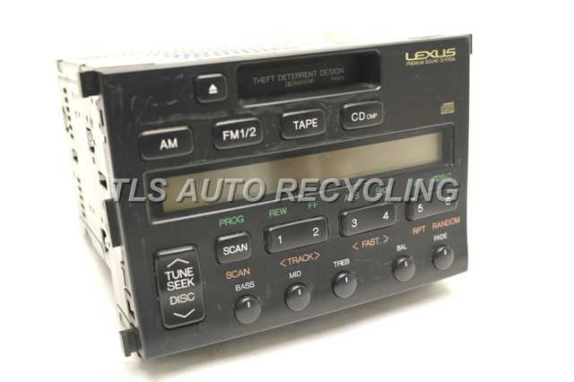 1994 Lexus SC 300 Radio / Amplifier