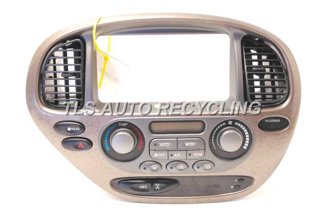 2003 Toyota Sequoia Temperature Control Unit