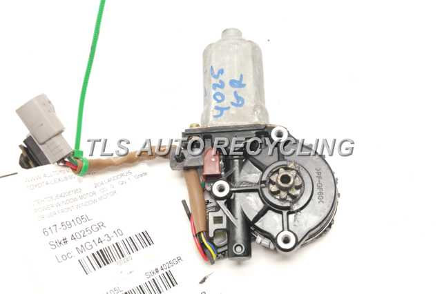 2004 Toyota Land Cruiser Power Window Motor (Left)