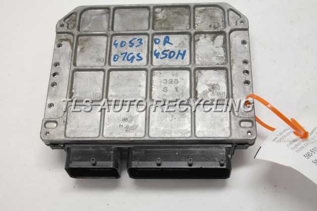 2007 Lexus GS 450h Engine Control Module
