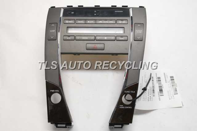 2010 Lexus ES 350 Temperature Control Unit