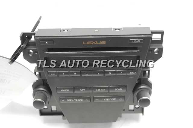 2010 Lexus ES 350 Radio / Amplifier
