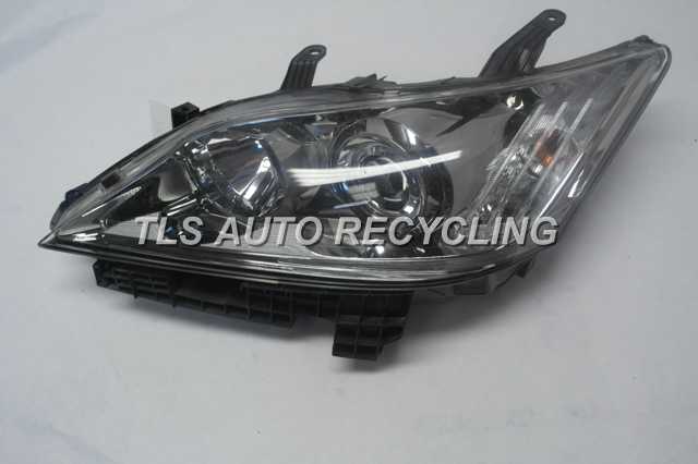2010 Lexus ES 350 Headlamp Assembly (Left)