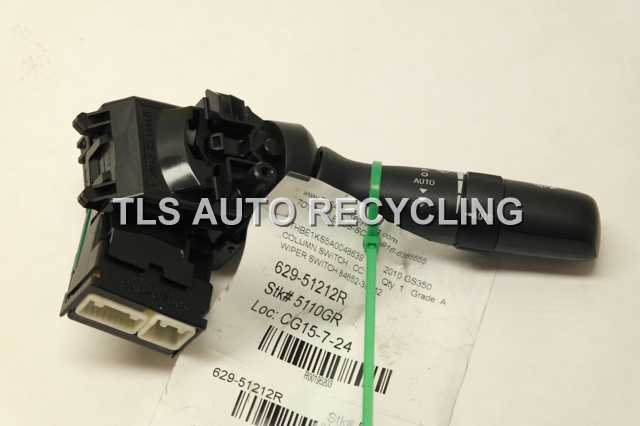 2010 Lexus GS 350 Column Switch (Right)