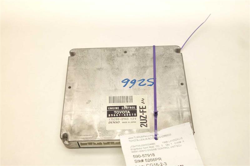 1998 Toyota Land Cruiser Engine Control Module