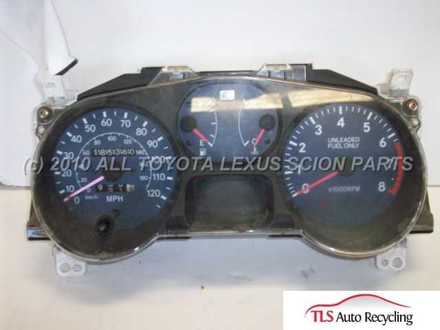 1996 Toyota RAV 4 Speedometer / Head Cluster
