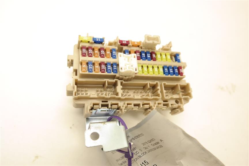 Used 2015 INFINITI QX60 FUSE BOX, CABIN Benzeen Auto Parts