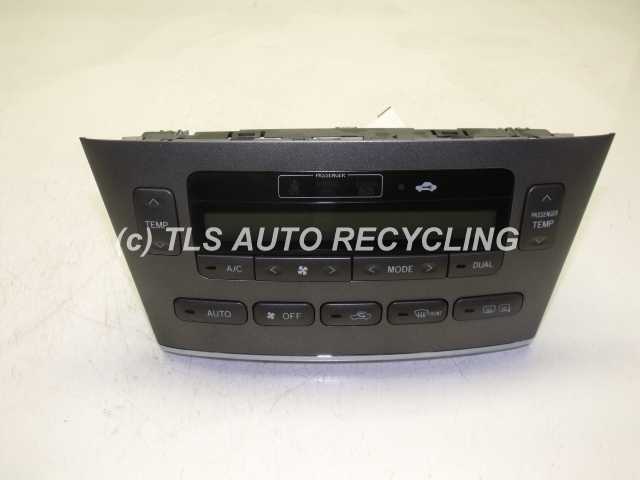 2002 Lexus ES 300 Temperature Control Unit