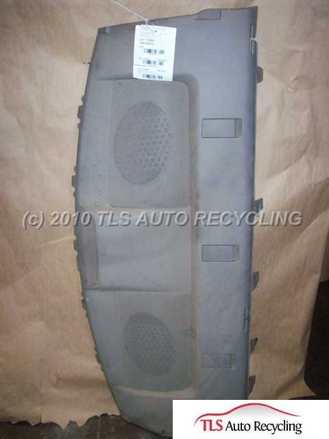 2003 Toyota Corolla Parcel Shelf