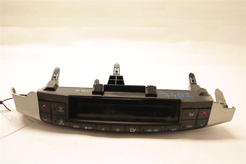 2014 Lexus CT 200H Temperature Control Unit