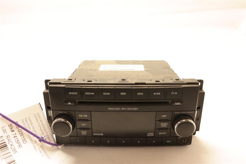 2012 Dodge Ram 1500 Radio / Amplifier