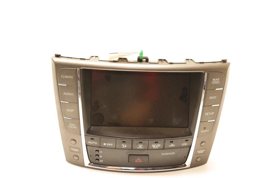 2011 Lexus IS 250 Display Screen Navigation GPS Radio