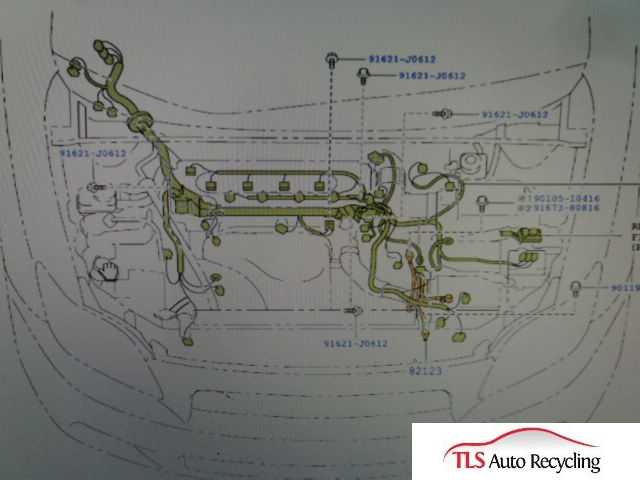 2009 Scion tC Engine Wire Harness