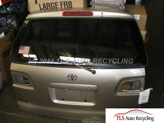 2001 Toyota Sienna Decklid
