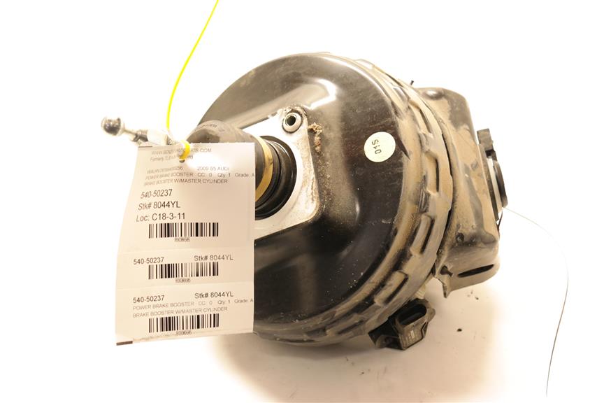 2009 Audi S5 Power Brake Booster