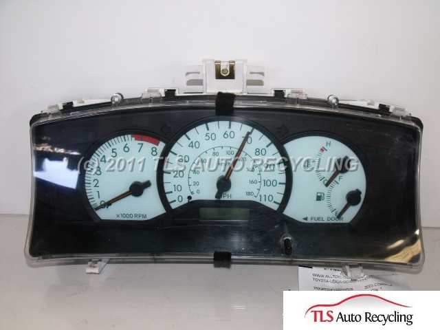 2003 Toyota Corolla Speedometer / Head Cluster