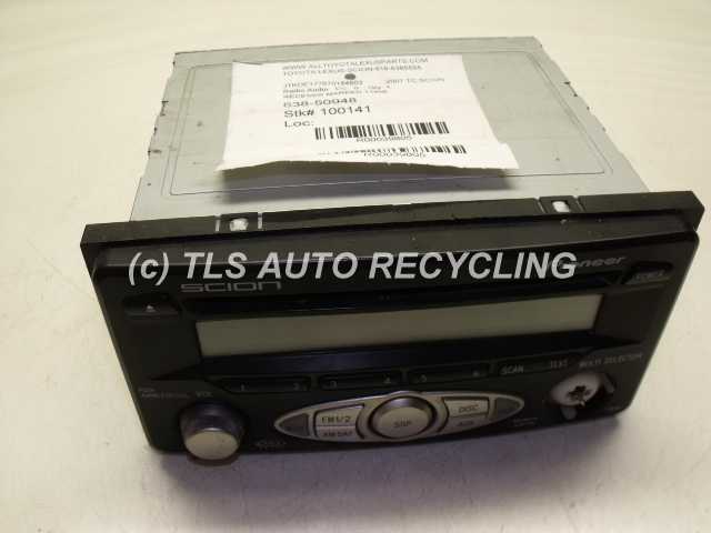2007 Scion tC Radio / Amplifier
