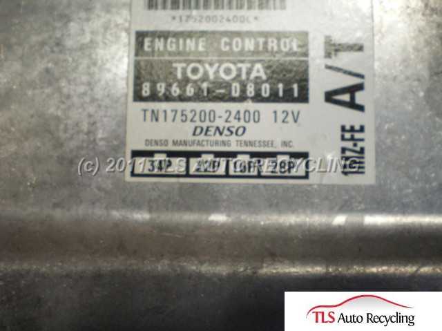 1998 Toyota Sienna Engine Control Module