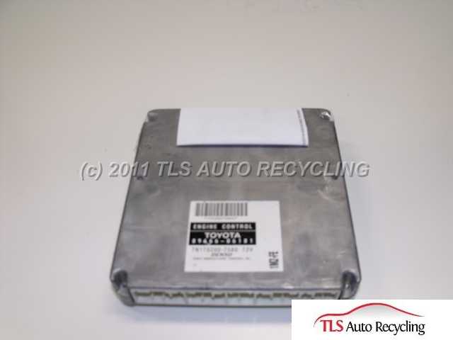 2001 Toyota Solara Engine Control Module