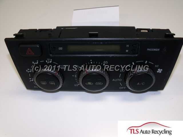2003 Lexus IS 300 Temperature Control Unit
