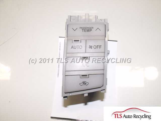 2006 Toyota Avalon Temperature Control Unit