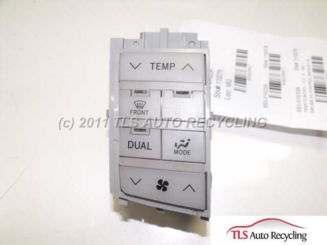 2006 Toyota Avalon Temperature Control Unit