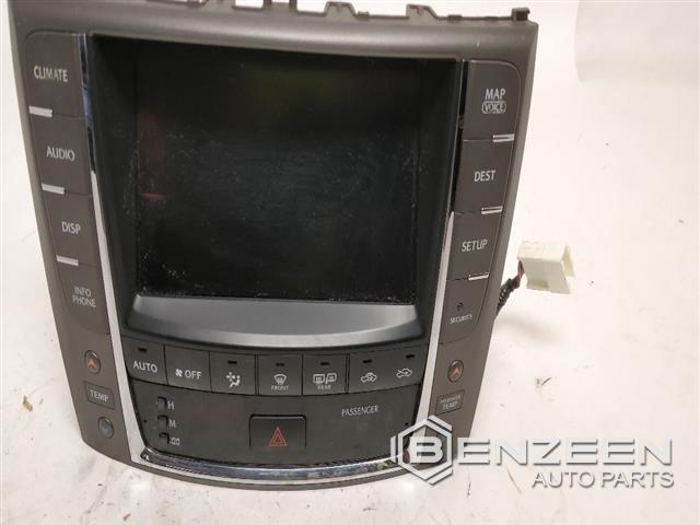 2012 Lexus IS 250 Display Screen Navigation GPS Radio