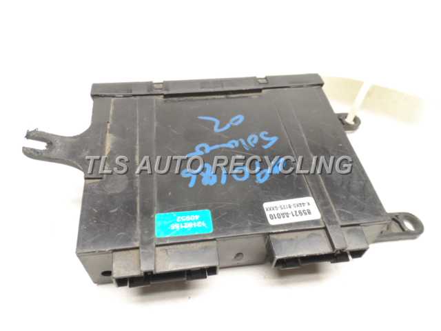 2002 Toyota Solara Electrical Miscellaneous