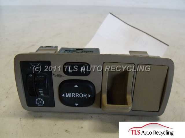 2003 Toyota Corolla Dash / Interior / Seat Switch