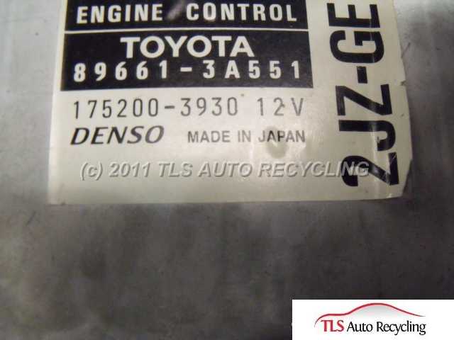 1999 Lexus GS 300 Engine Control Module