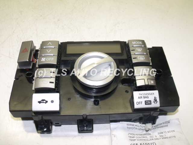 2009 Scion tC Temperature Control Unit