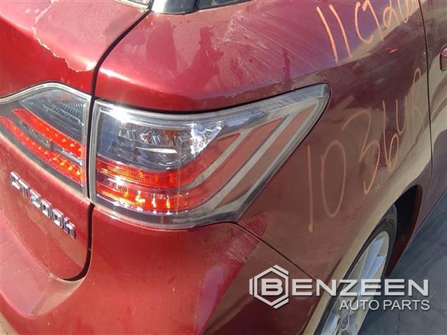 2011 Lexus CT 200H Tail Lamp (Right)