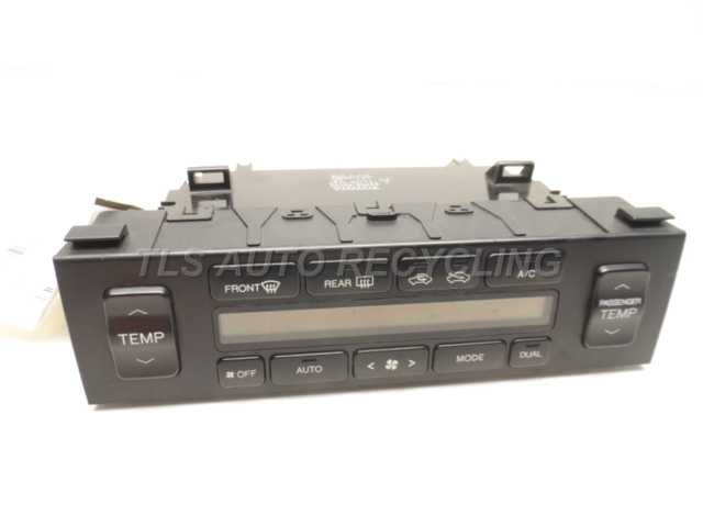 1996 Lexus LS 400 Temperature Control Unit