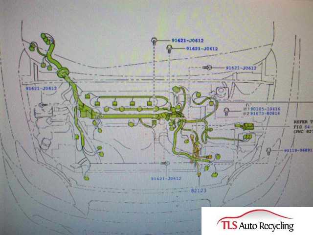 2006 Scion tC Engine Wire Harness