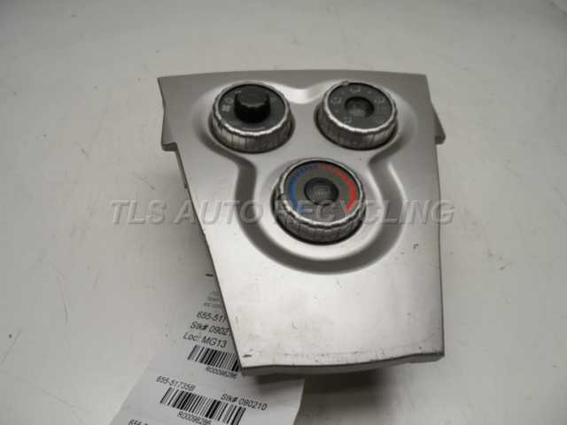 2007 Toyota Yaris Temperature Control Unit