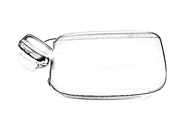 2020 MERCEDES-BENZ GLC300 Fuel Filler Door